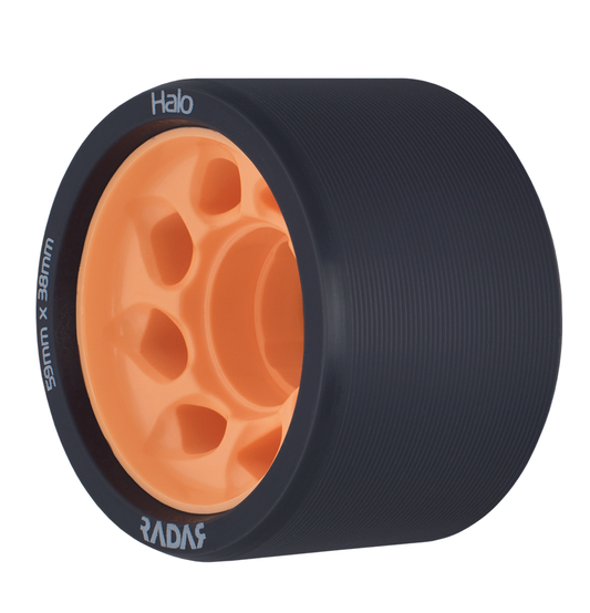 Radar Halo Wheels Orange 68A - 4PK