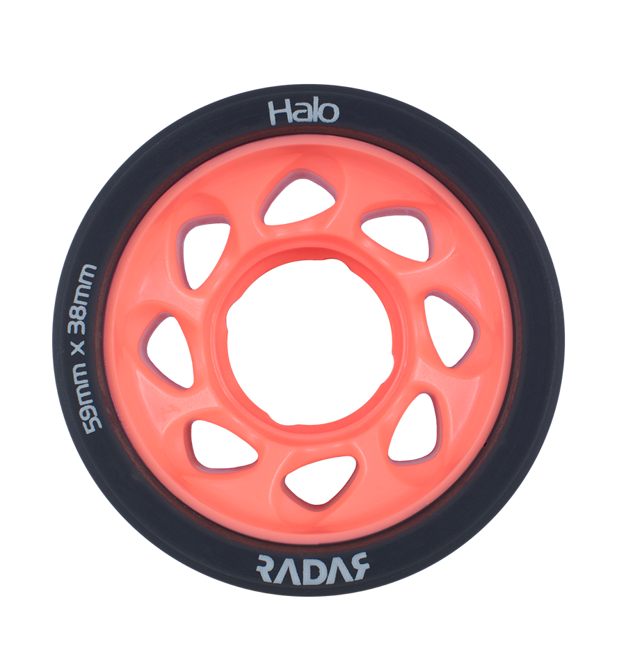 Radar Halo Wheels Pink 93A - 4PK