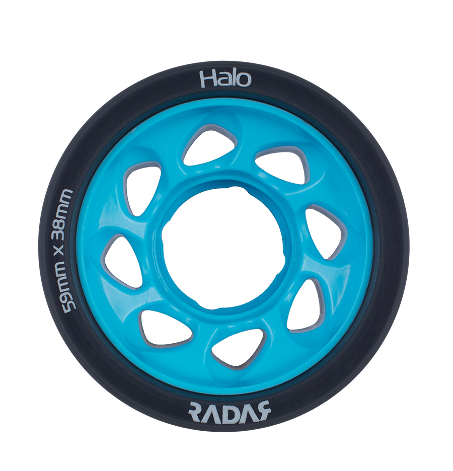 Radar Halo Wheels Blue 95A - 4PK