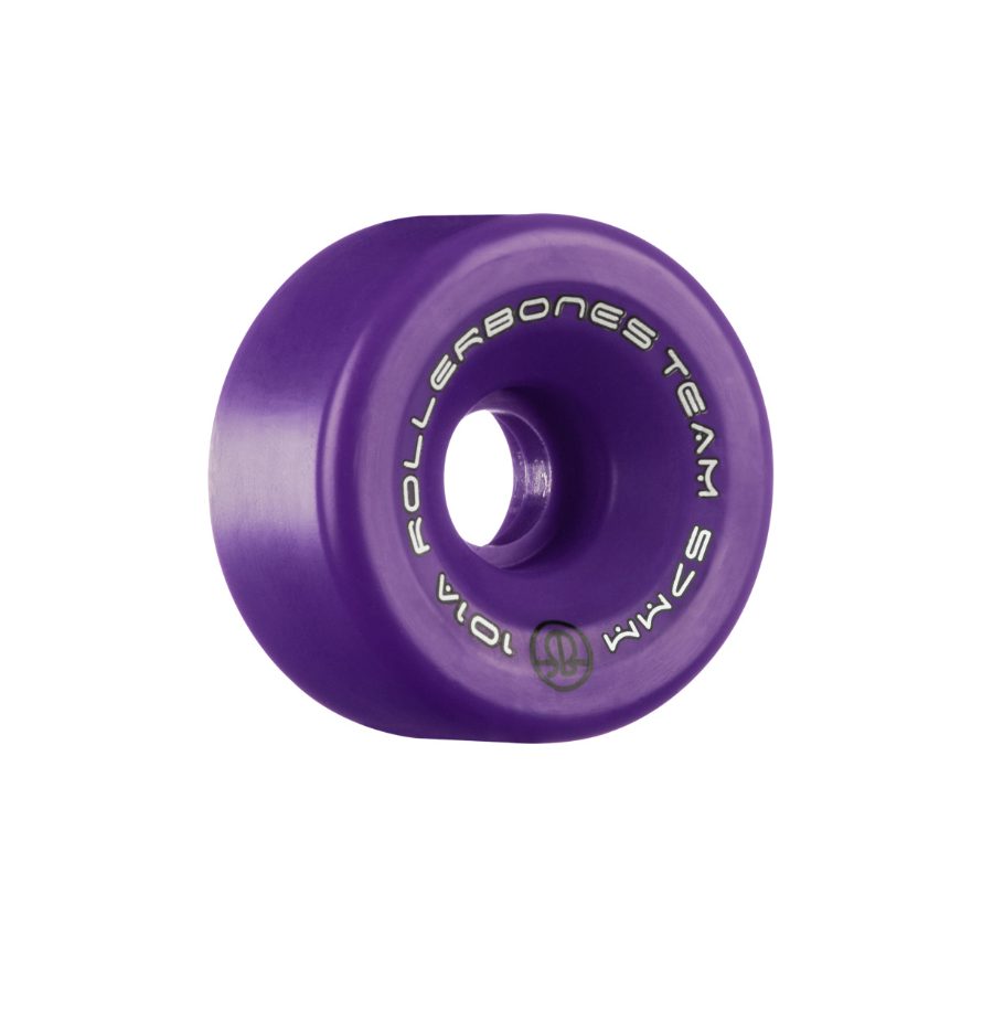 Rollerbones Team Wheels 8PK Purple (Indoor)