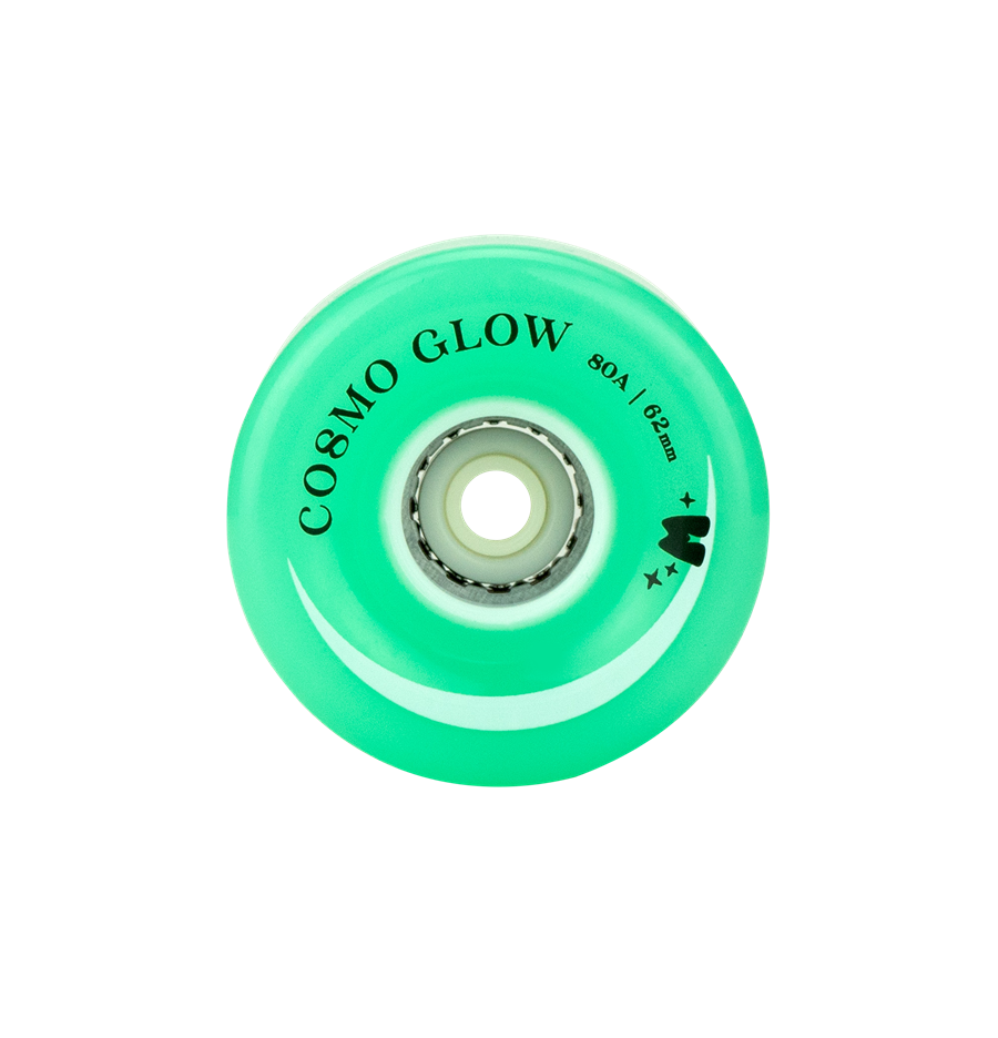Como Glow Wheels - Galaxy Green 4PK